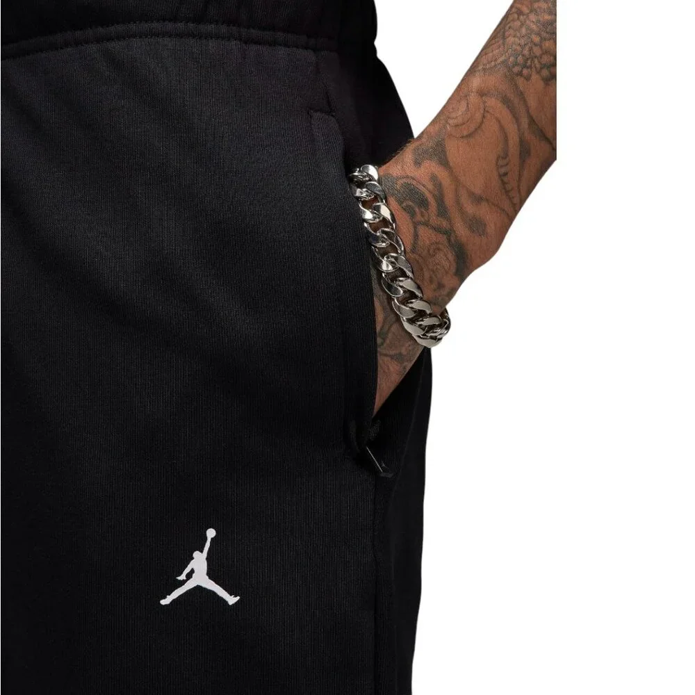 Air Jordan Mens 2 PC Tracksuit Dri-fit Matching Outfit Set Black Lightweight NWT